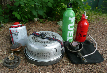 Picture of Complete cooking kit - Trangia Gas Burner, Stove & Multi-fuel Burner